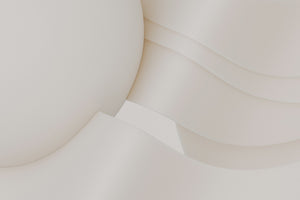 Serene Curves abstract neutral wall art print